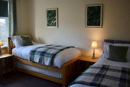 Double room (with one more bed) with small TV - upstairs Double room (with one more bed) with small TV - upstairs