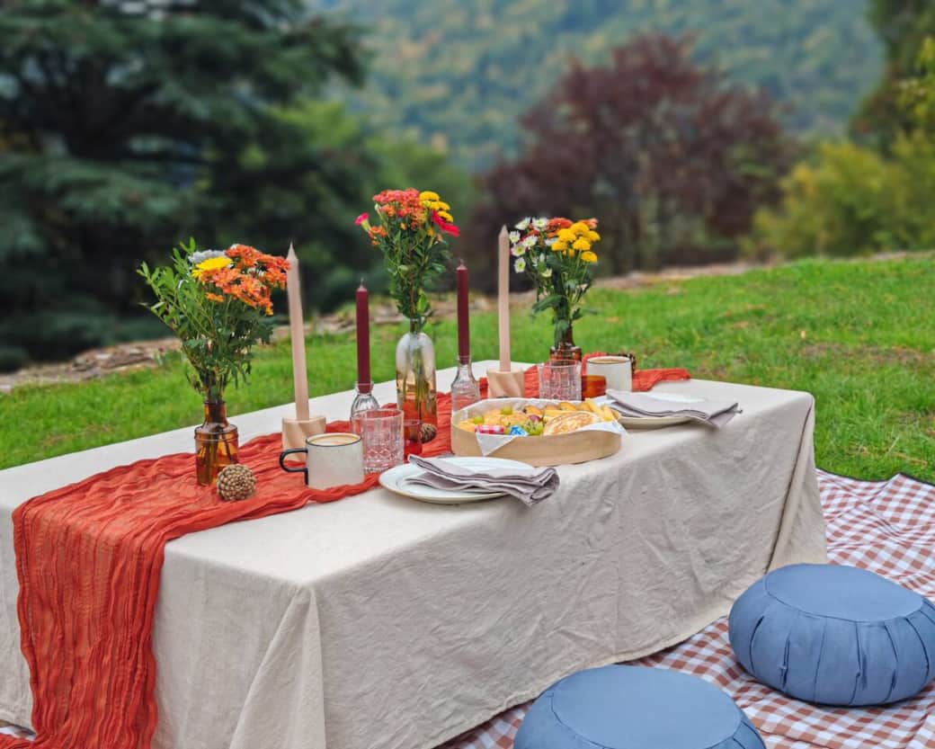 Garden picnics set up across the estate from May to October Garden picnics set up across the estate from May to October