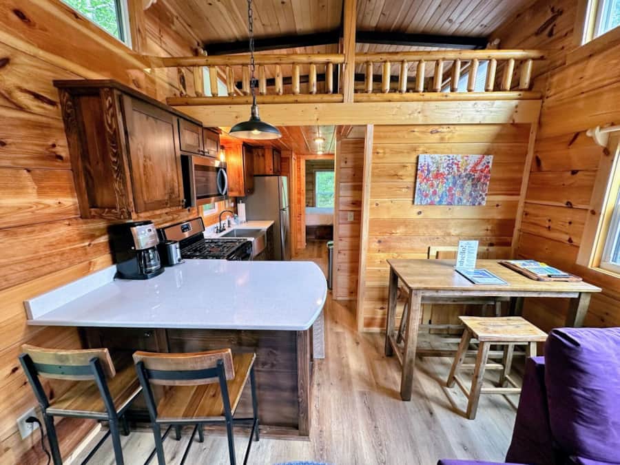 Tiny home kitchen