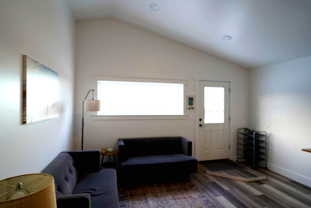 Living Space and Entrance
