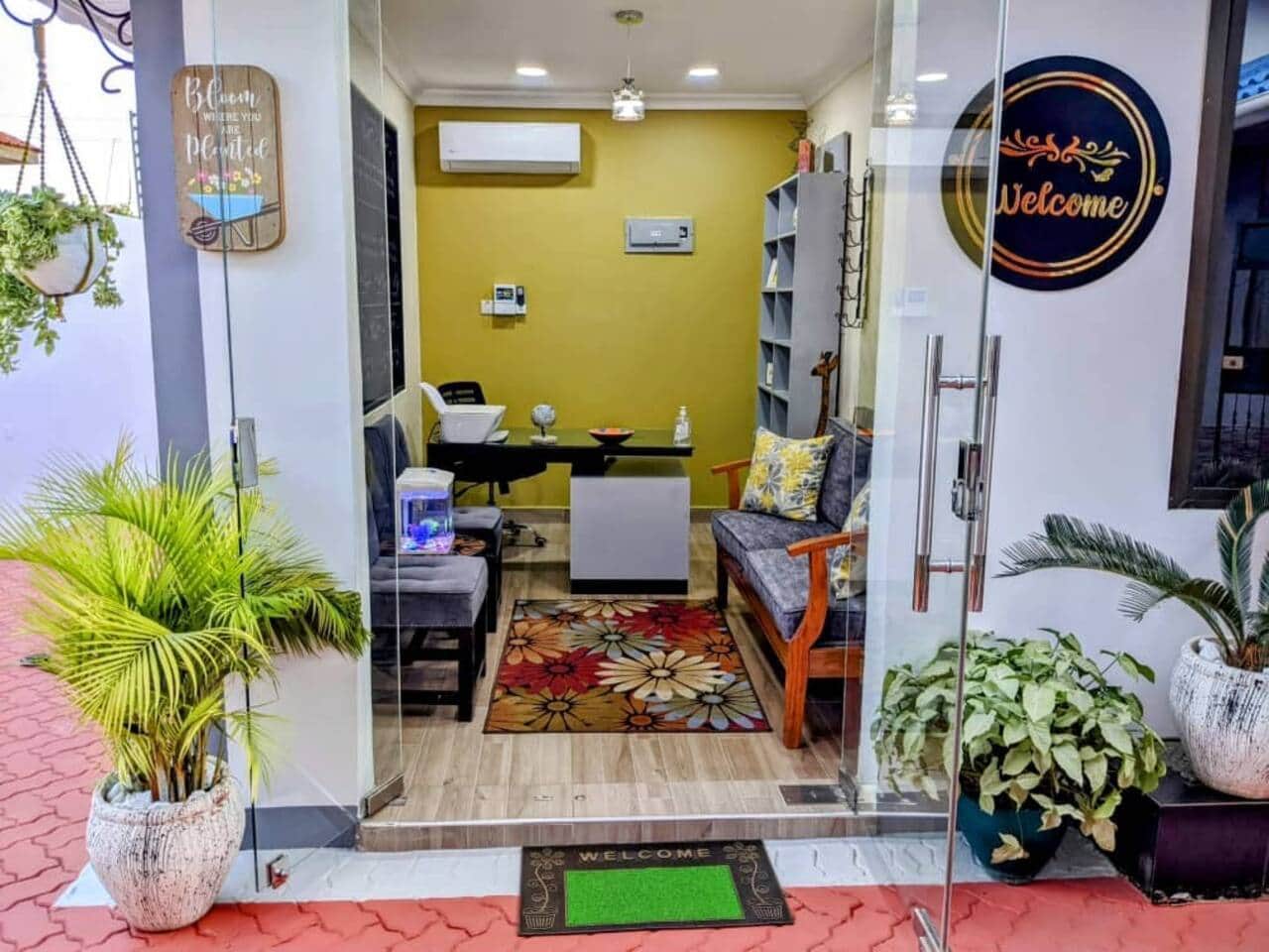 Our Reception area