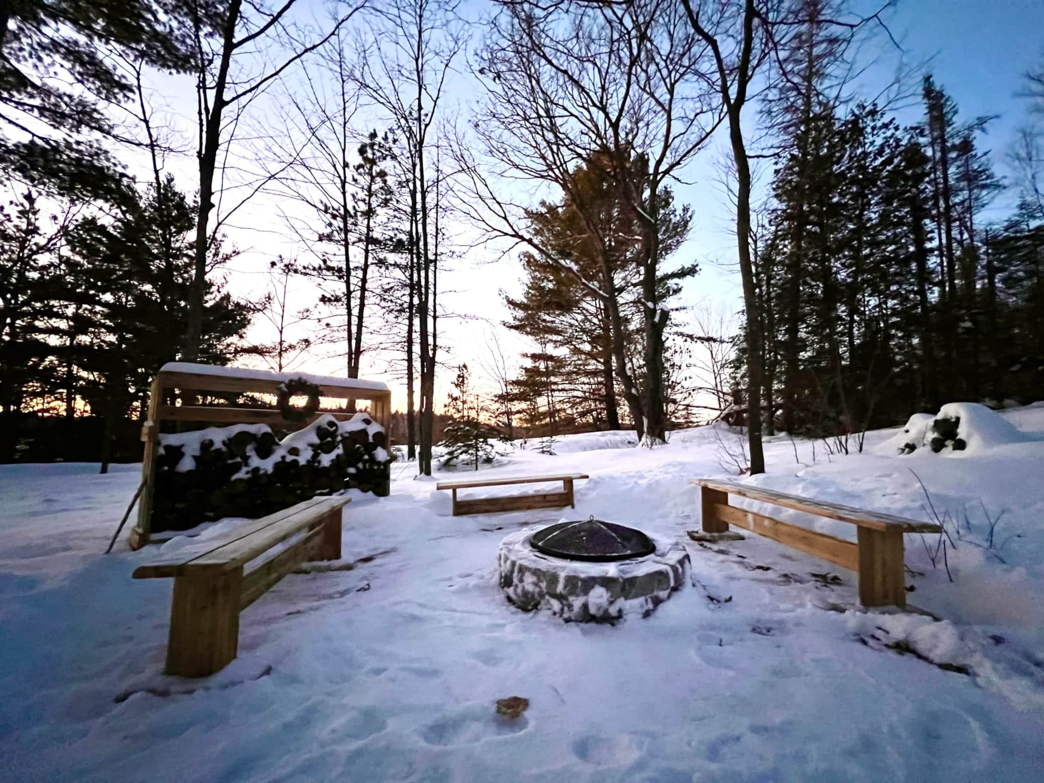 Firewood and Kindling is provided