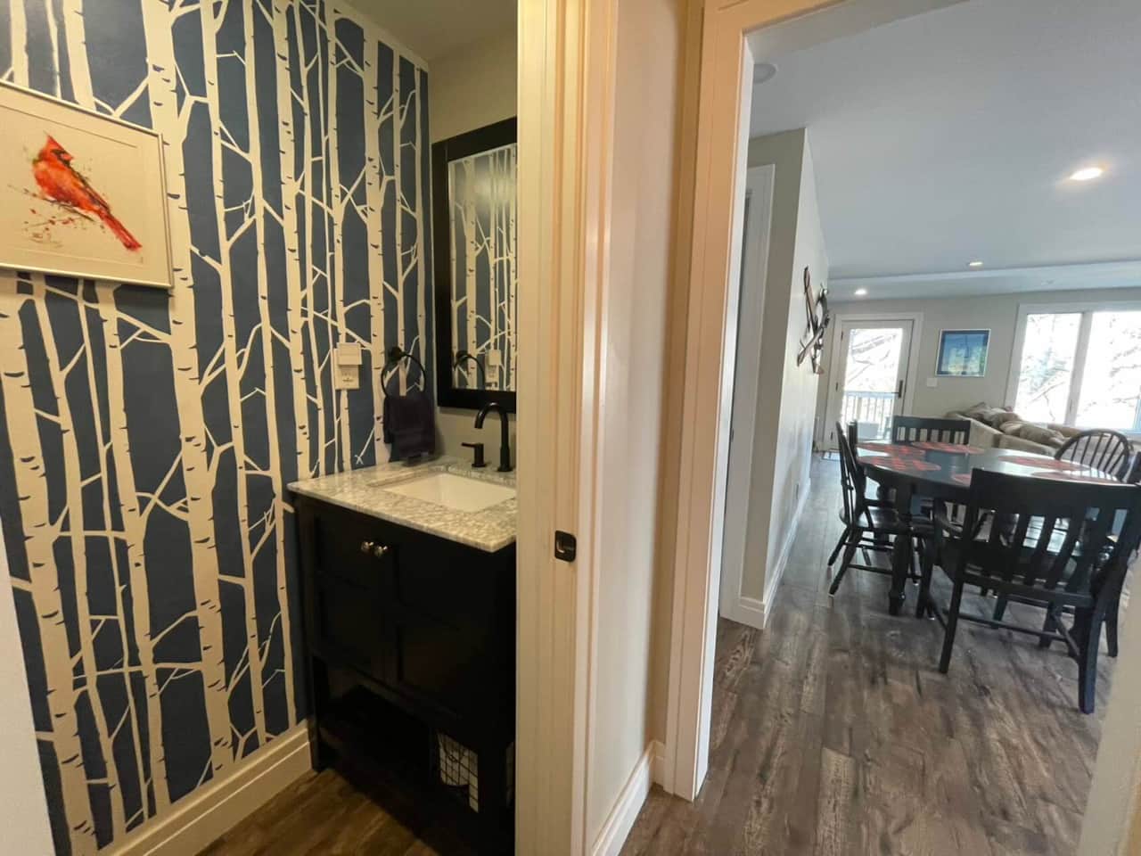 Half Bath and Dining
