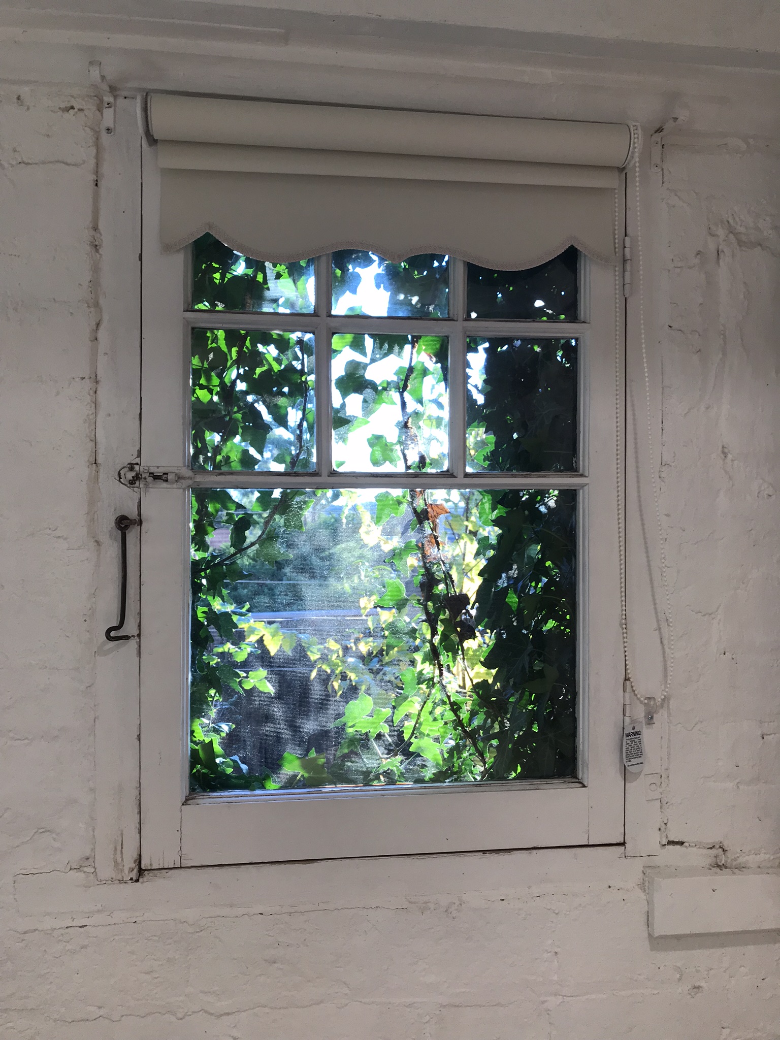 Bathroom with clawfoot bathtub and shower