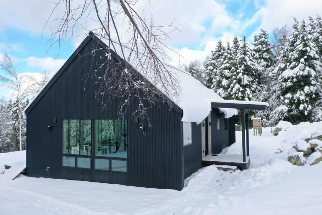 Indoor-Outdoor Living: Large deck and fire pit area, surrounded by a protected wildlife corridor.