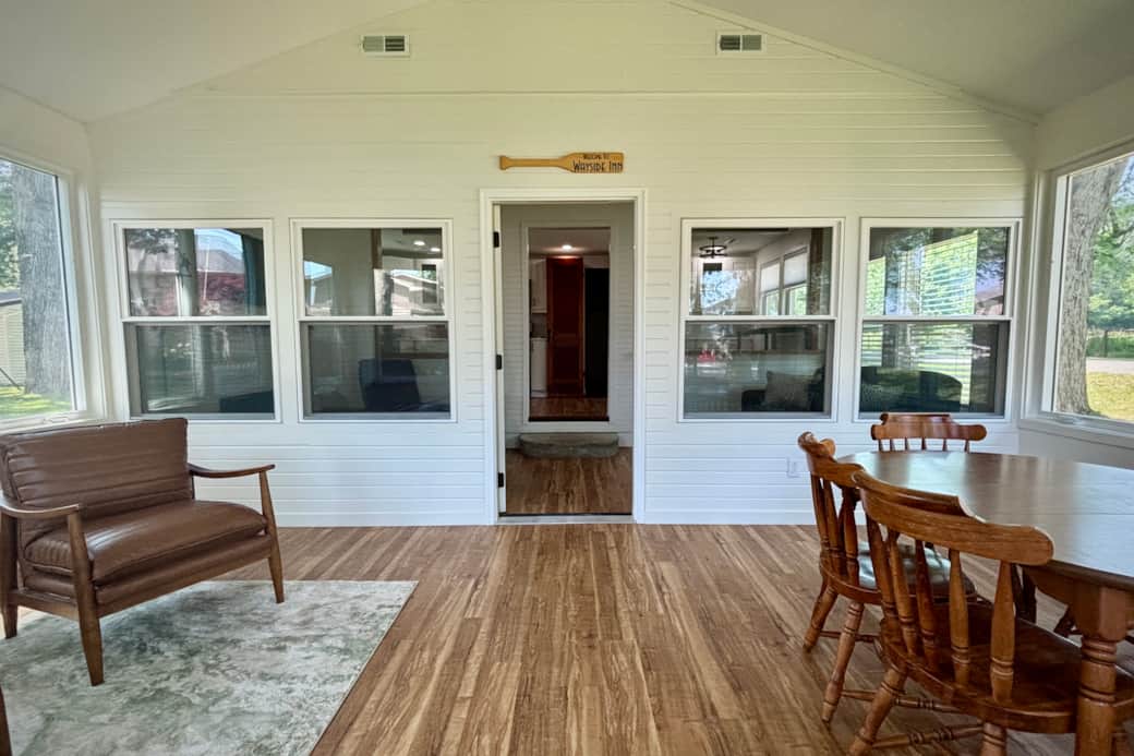 Sun Room with Dining Table