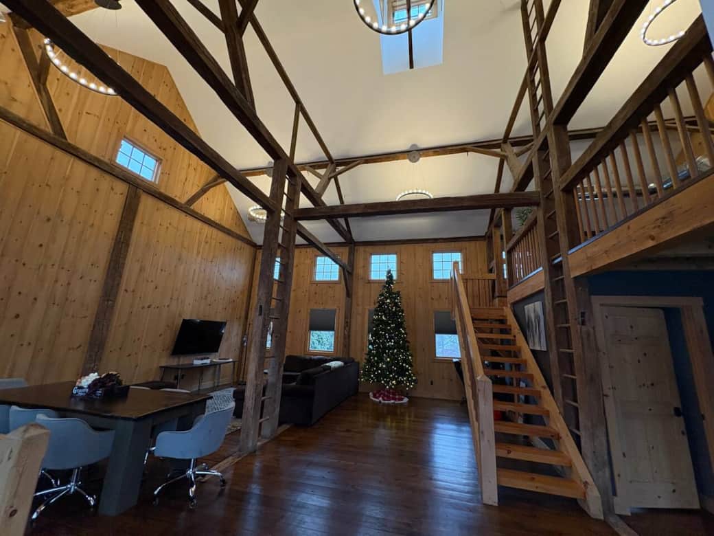 Enjoy the high ceilings