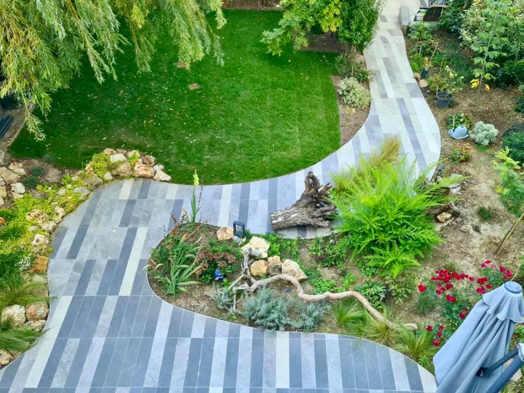 Front garden