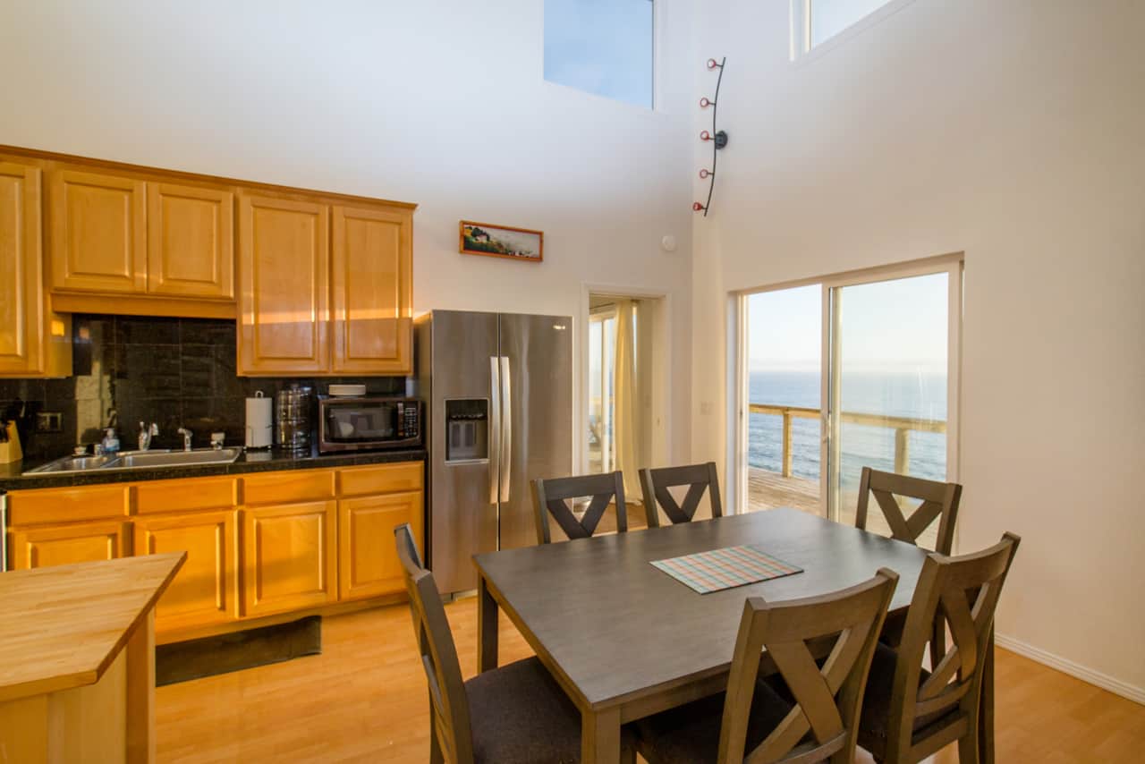View from the unit Exquisite at Cliff House in Shelter Cove, CA