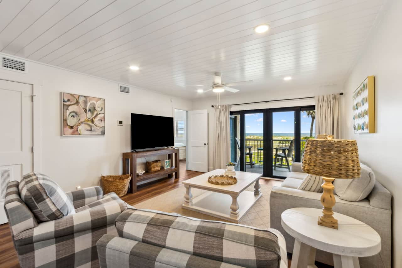 109 Amelia by the Sea - Living Room