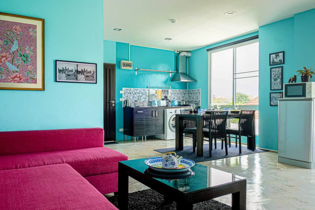 At 55 Sq.m, this suite is larger than most apartments.