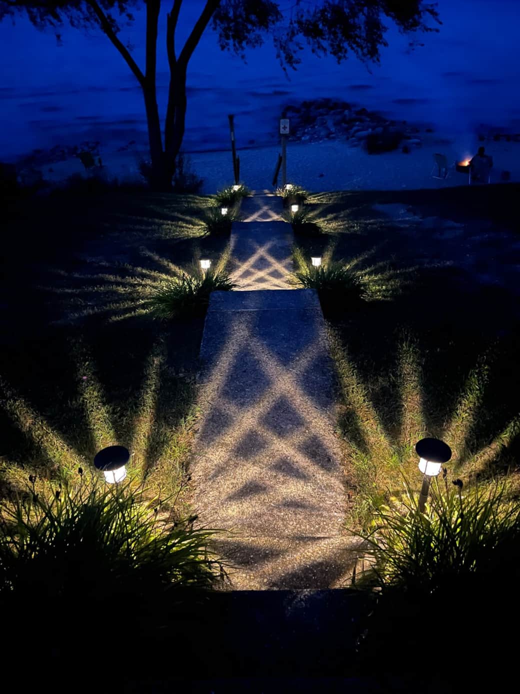 Steps away from s'mores and memories