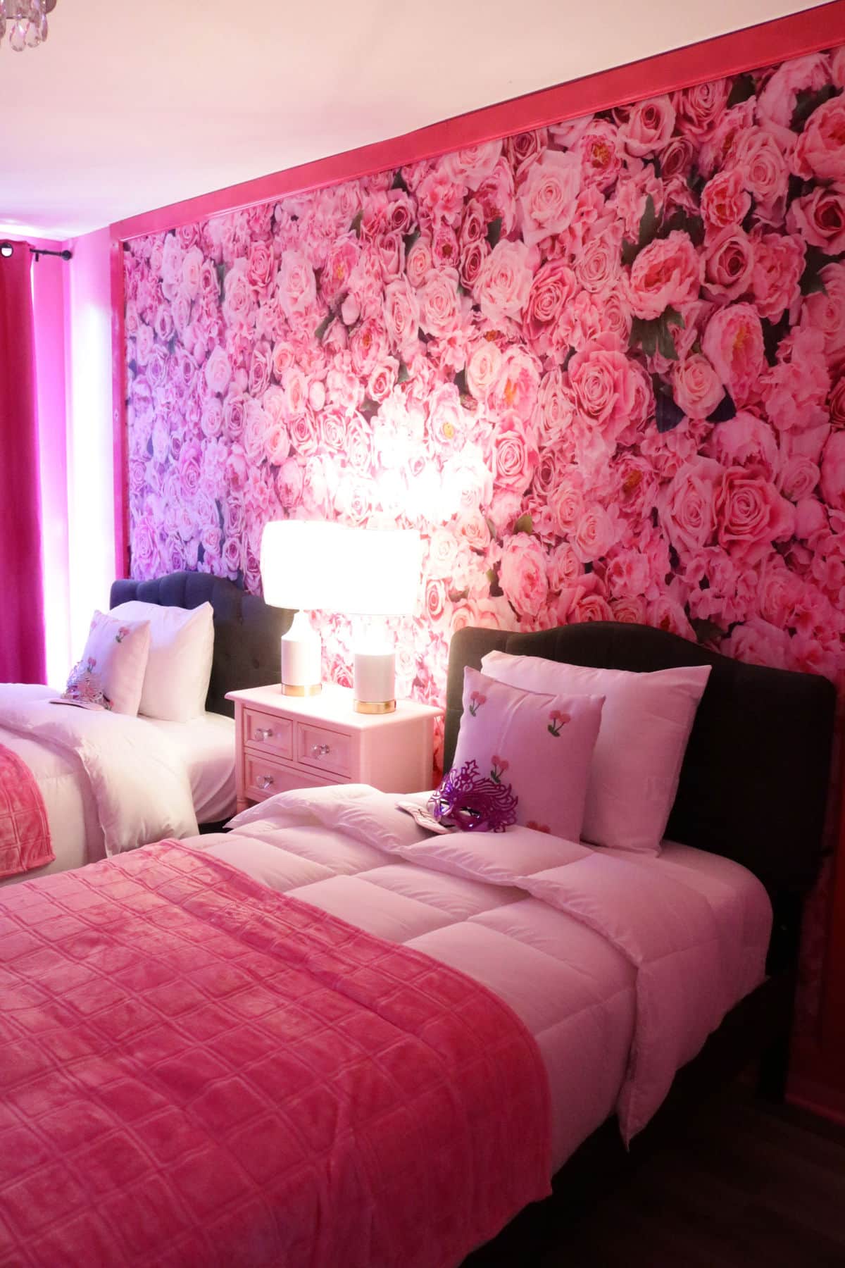 Pretty And Pink Airbnb Movie Night Game Night Bridal Party