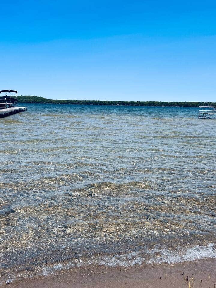 View looking out from deeded Lake access (across from house - see map).