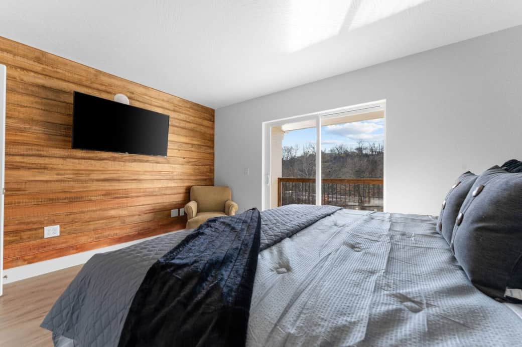 Updated modern interior.