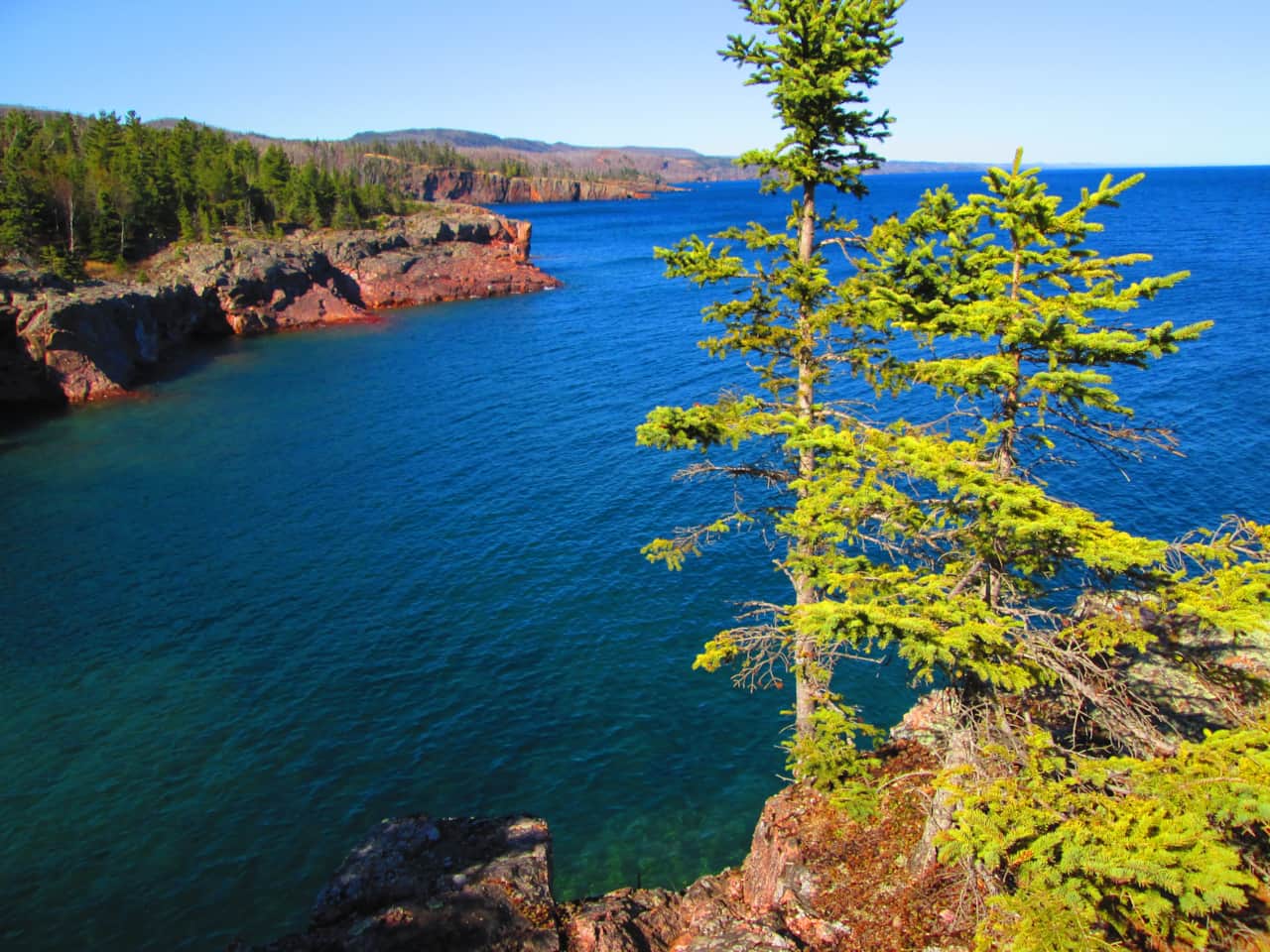 Tettegouche State Park shoreline hike near Crystal Bay
8 minutes away from us.  