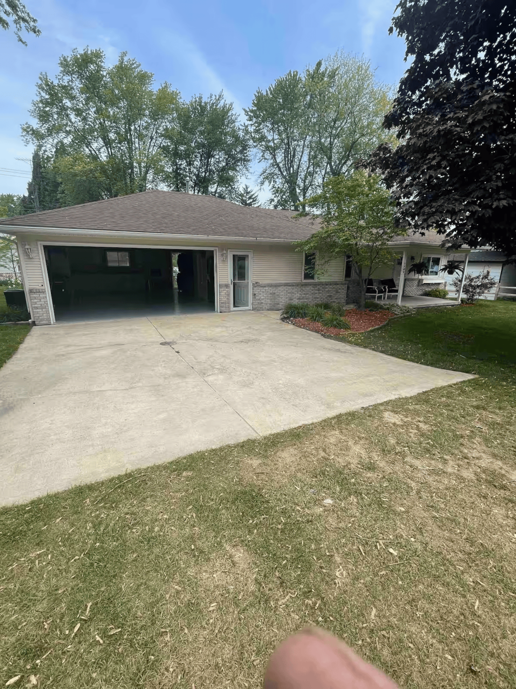 Ample parking for guests