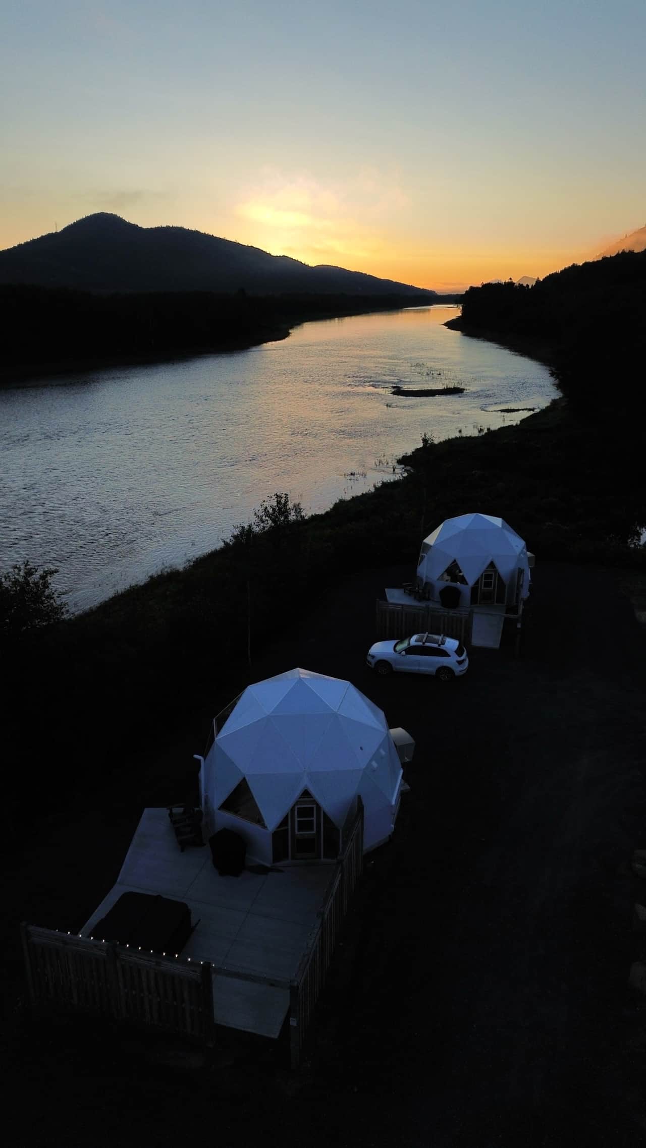 Sunset-view-from-your-dome-at-Appalaches-Domes-and-Spa-Geodomes-Canada-Old-Church-Cottages-N.-B-NB