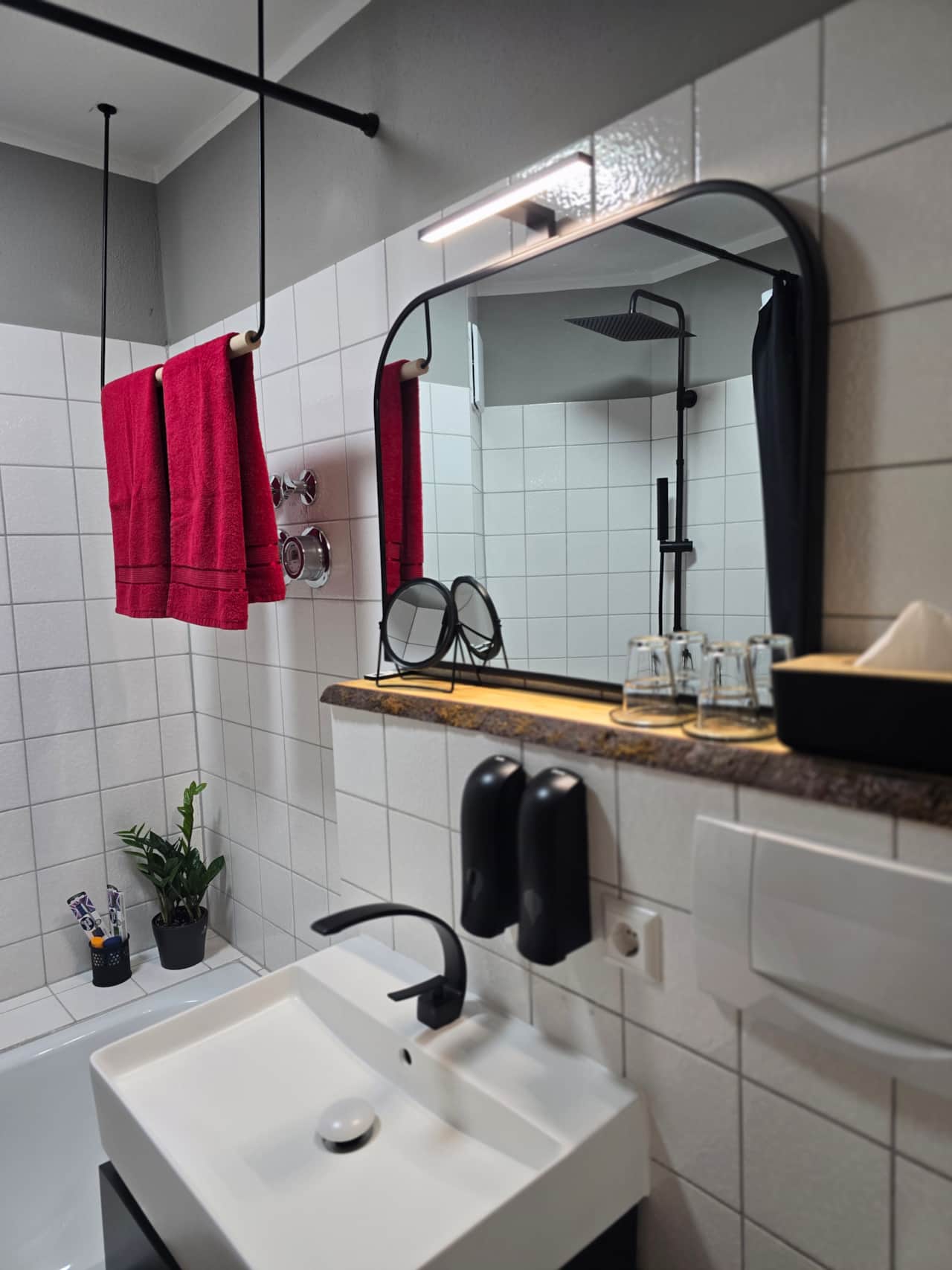 Badezimmer inkl. Handtücher