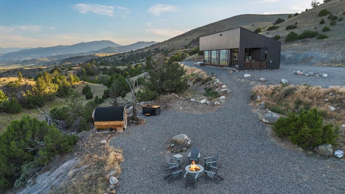 Your private kingdom awaits. Total seclusion at the literal end of the road.