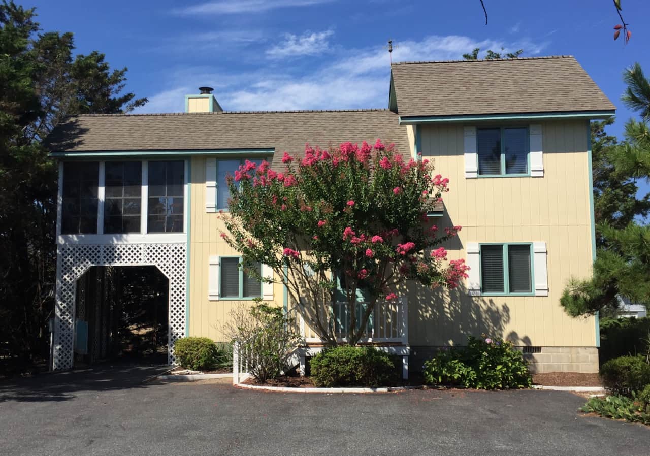 The front of our house. Plenty of FREE off-street parking, EV Charger and car port