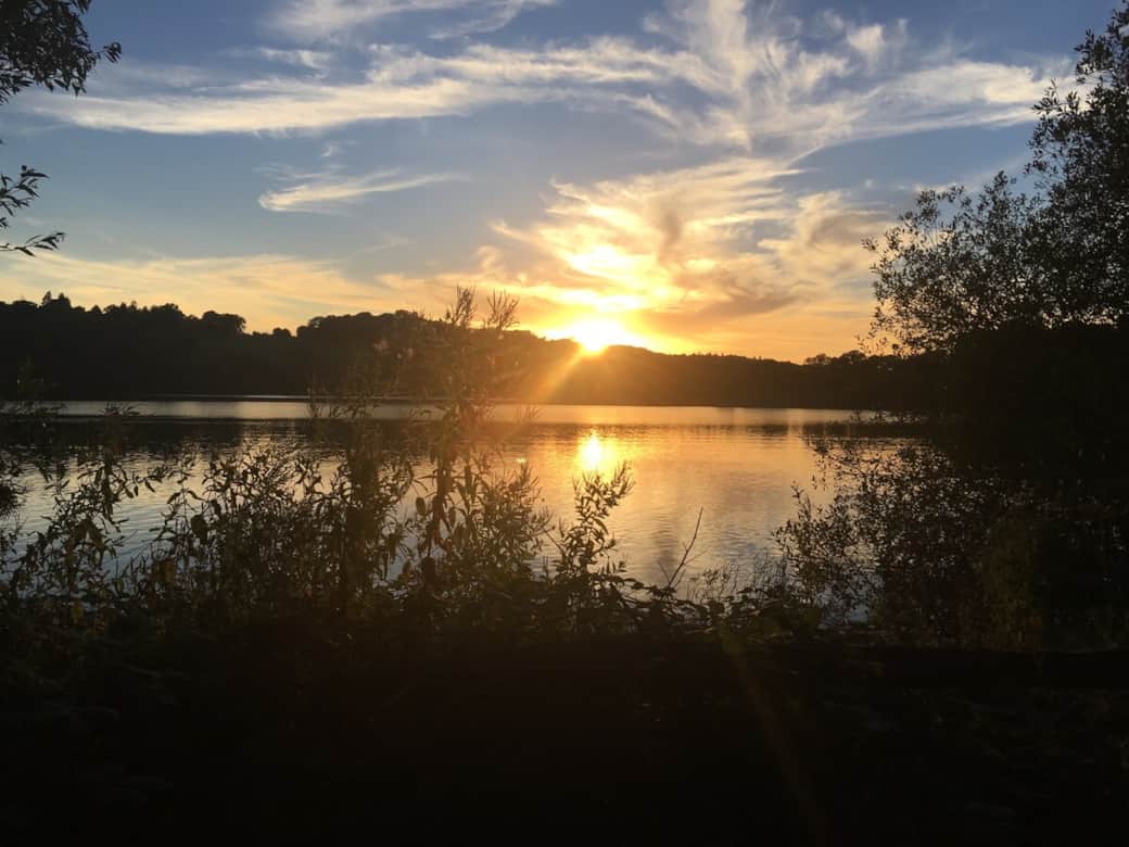 Sunset at Reservoir Sunset at Reservoir