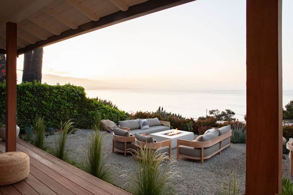 Outdoor Lounge from Porch