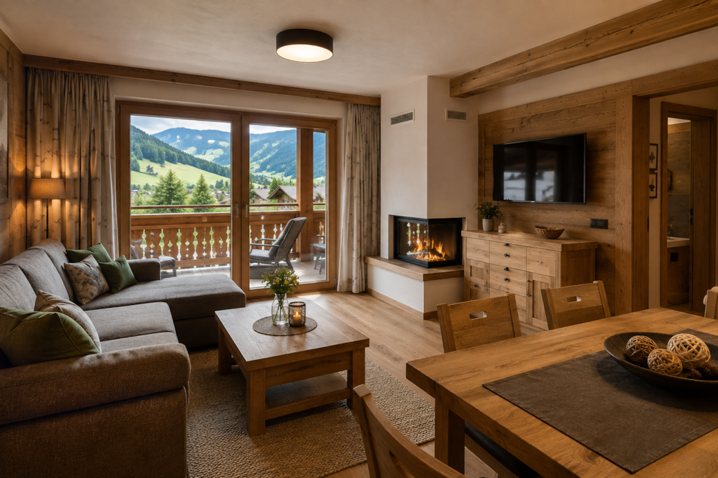 Wohnzimmer 1 Mühlbach
