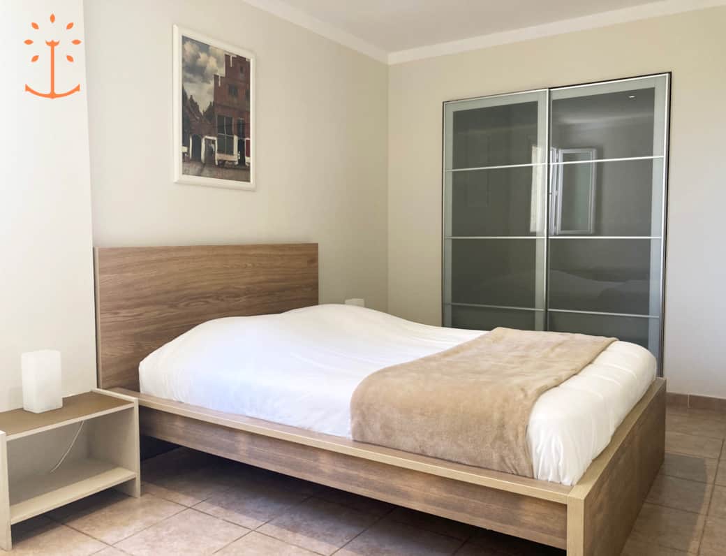 *Résidence Ogliastrello - Olmeto location - Rez-de-Jardin F3 - Chambre 1 2024 2