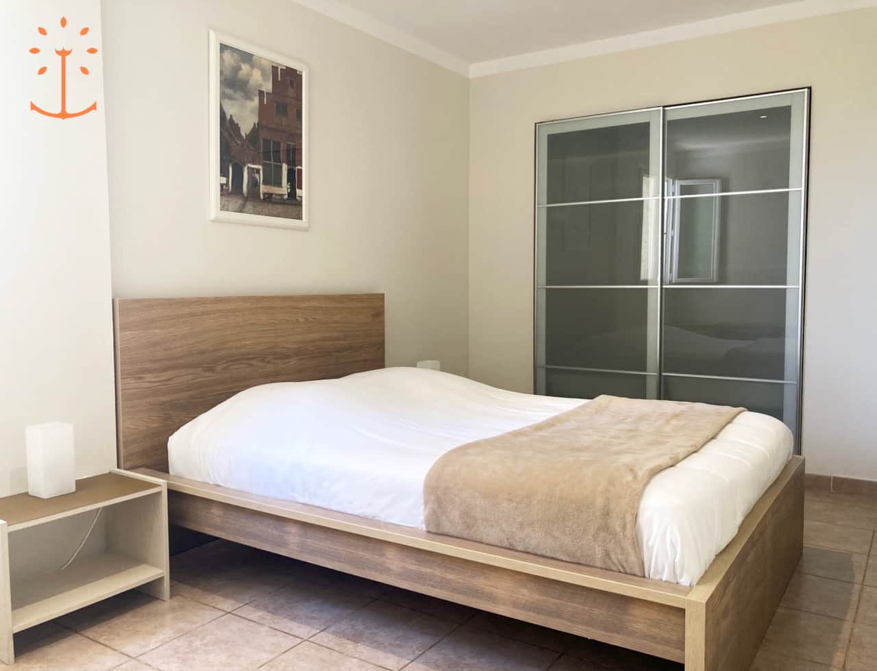*Résidence Ogliastrello - Olmeto location - Rez-de-Jardin F3 - Chambre 1 2024 2
