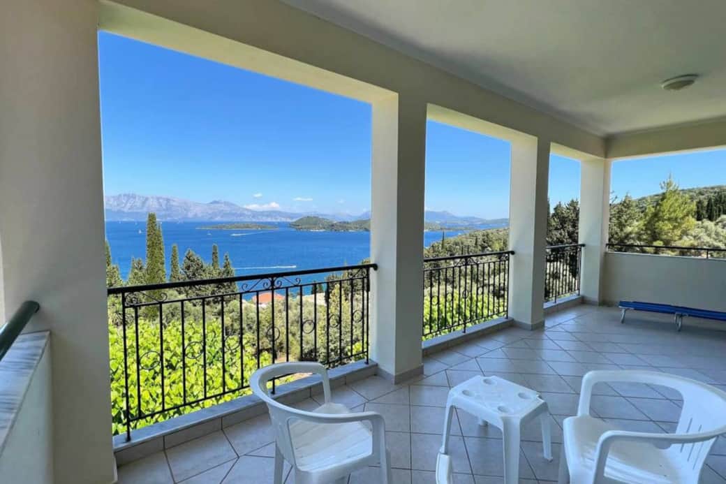 Villa Evgenia Lefkada - Appartement 2 - Loggia du séjour