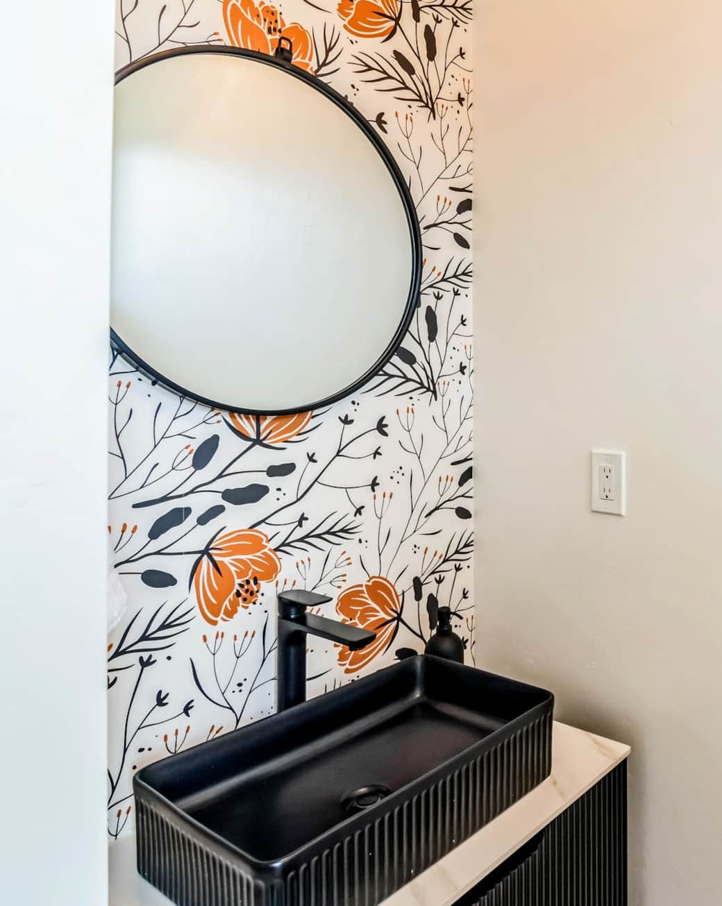 Main level powder room Main level powder room
