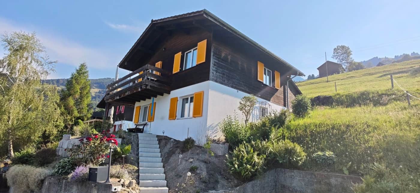 Nebelmeer Chalet on the sunny Studnerberg hillside