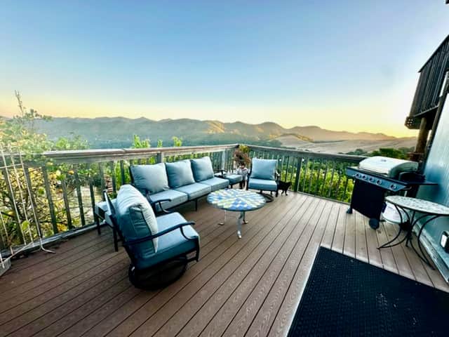 Downstairs Deck