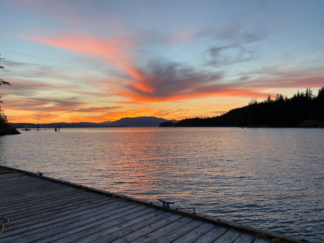 Sunset from the Dock