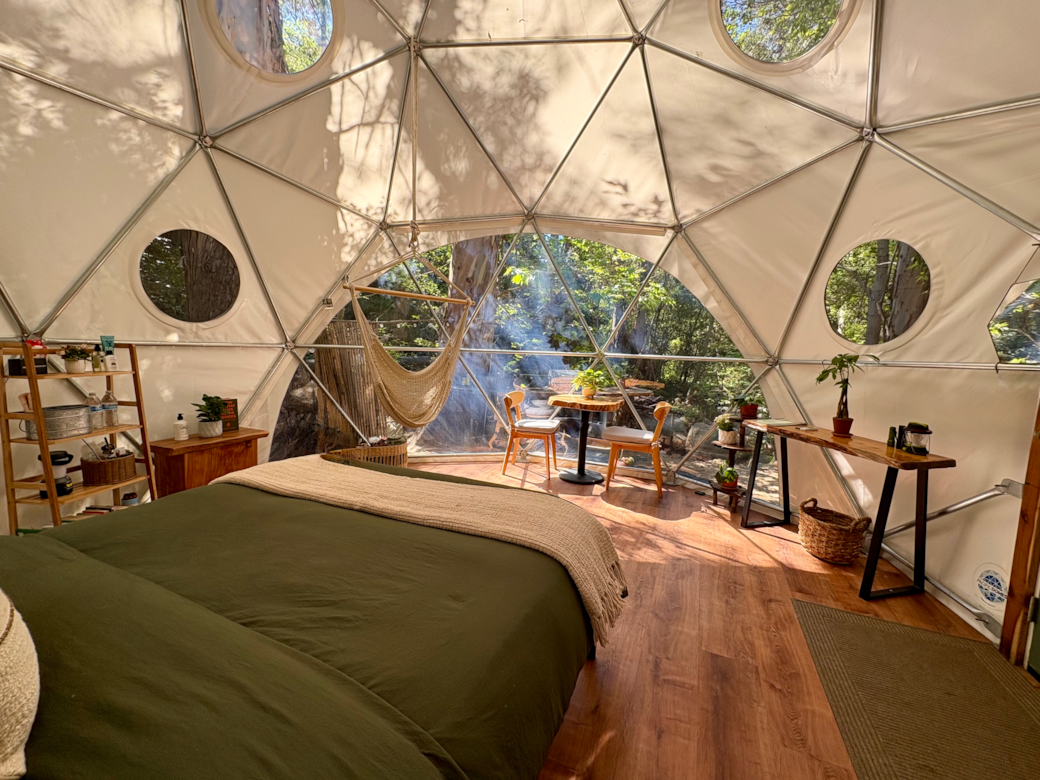 Large dome window 