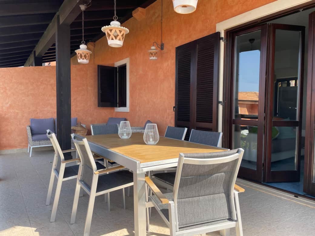 portico esterno -zona pranzo portico esterno -zona pranzo