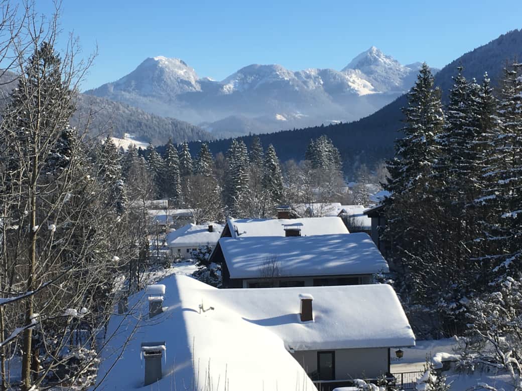Ausblick im Winter