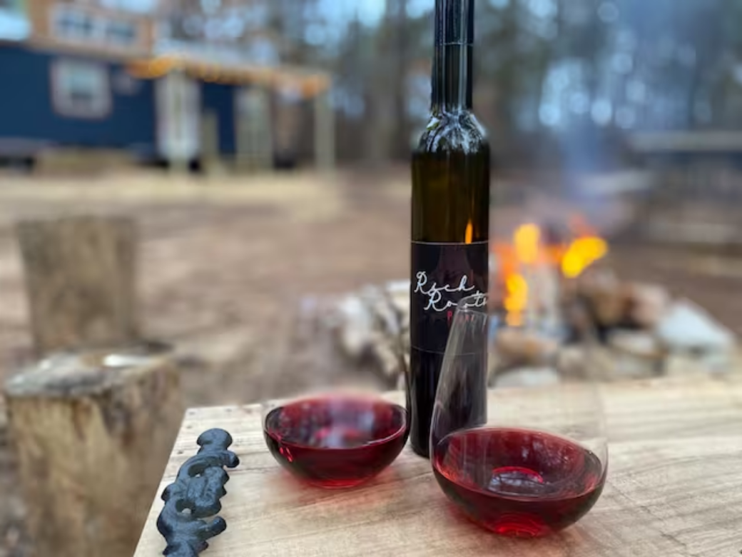 Have some wine by the fire Have some wine by the fire