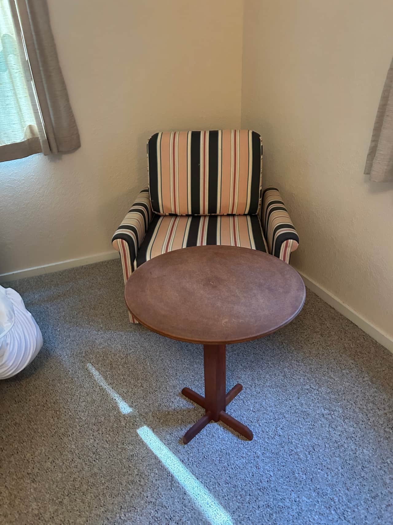 Work Space and additional sleeping   Chair becomes twin