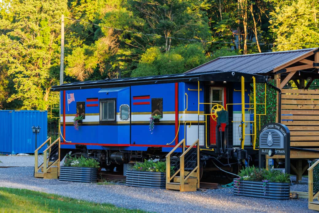 The Sycamore Bay Window Caboose