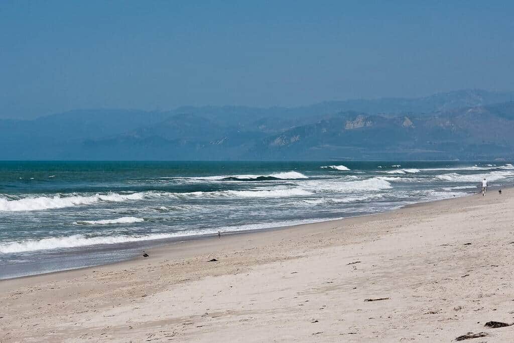 Clean, uncrowded beaches in Oxnard, CA.