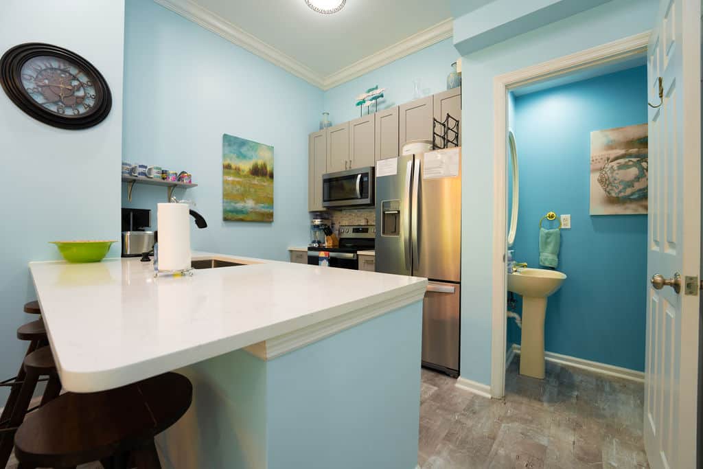Kitchen / First Floor Powder Room 