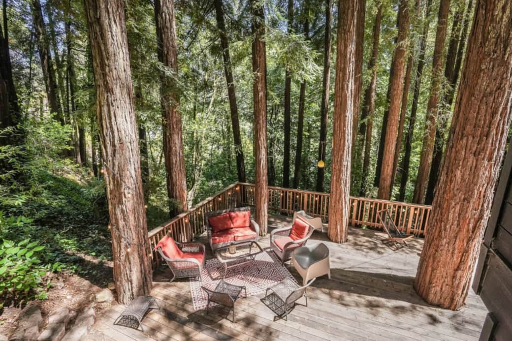 Deck from above