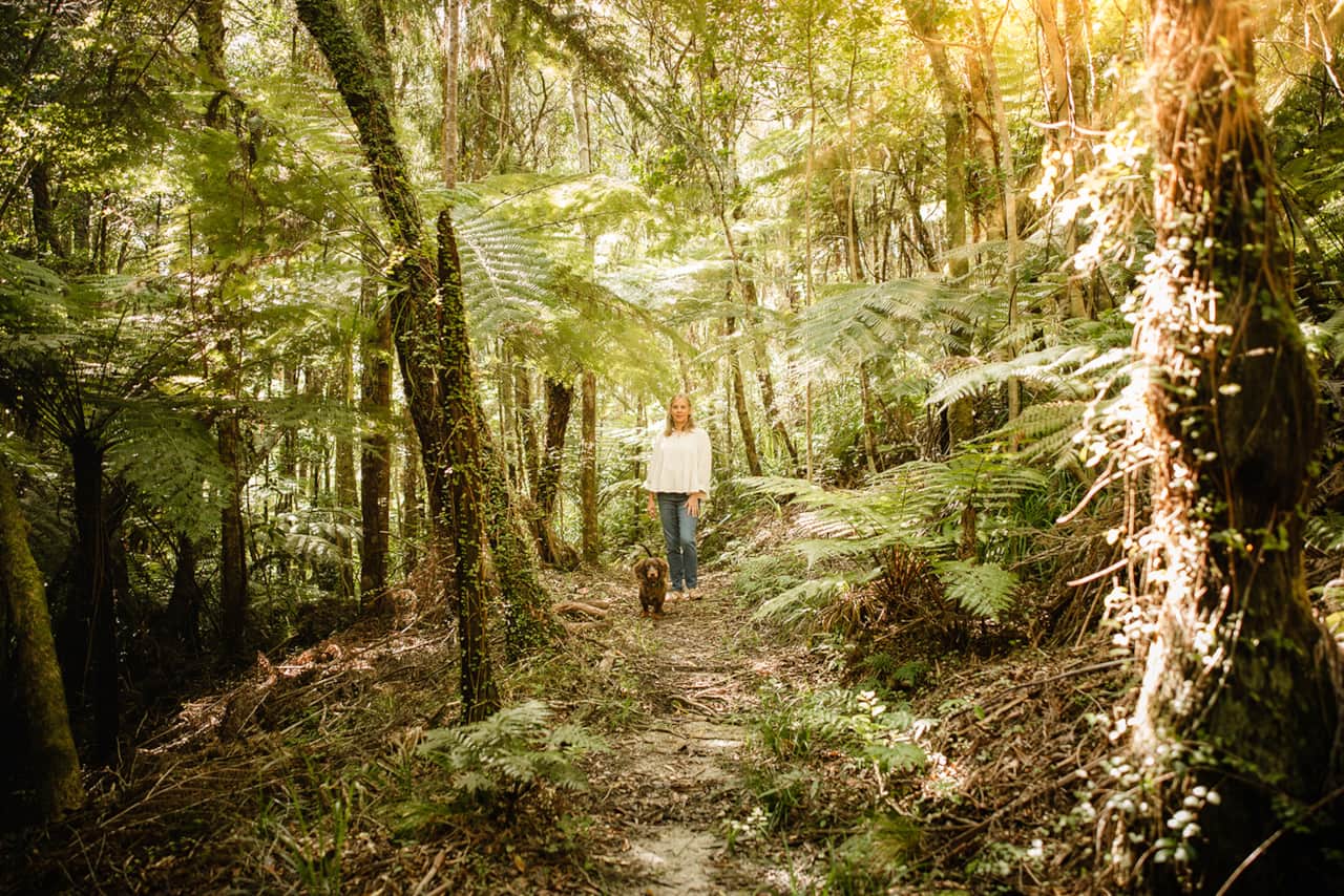 Private walking trail