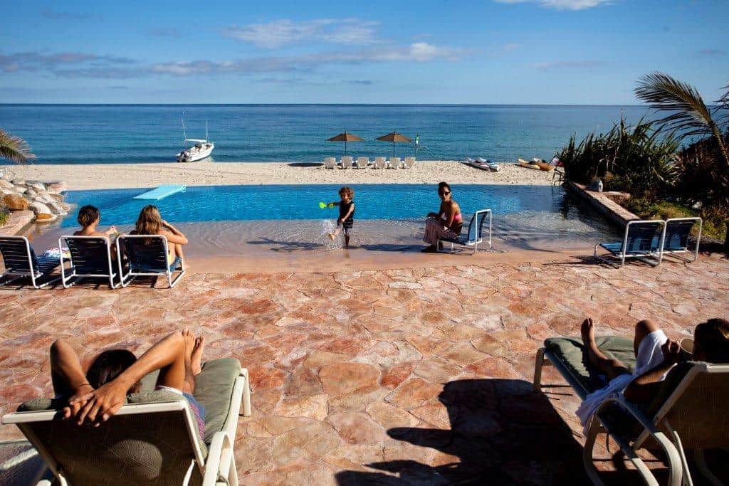 Infinity Pool Overlooking the Sea of Cortez