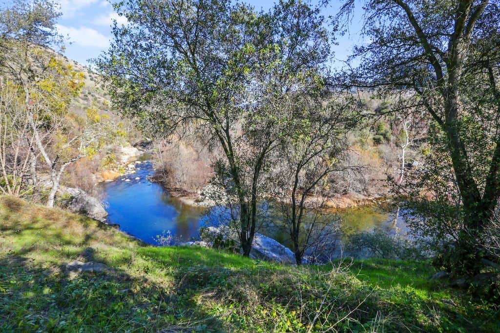 View of River from Lawn below Balcony