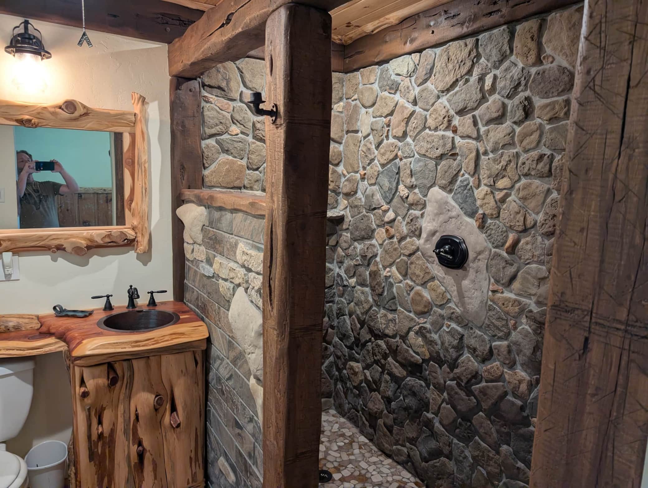Cabin #4 bathroom