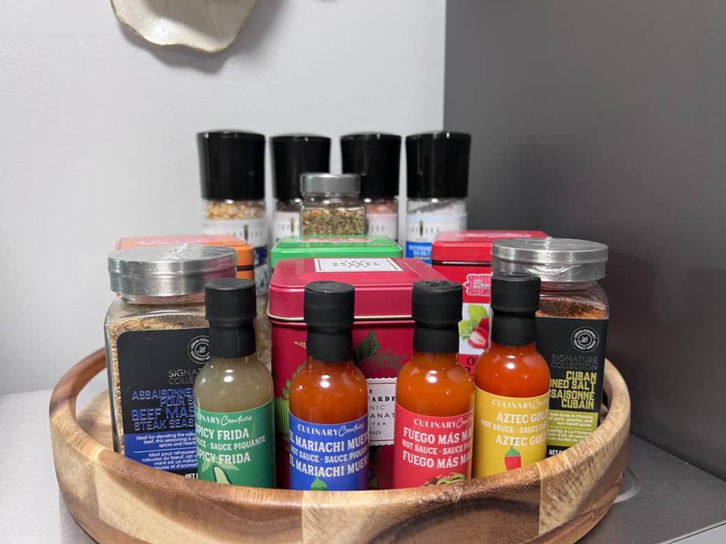 Kitchen: spices etc.