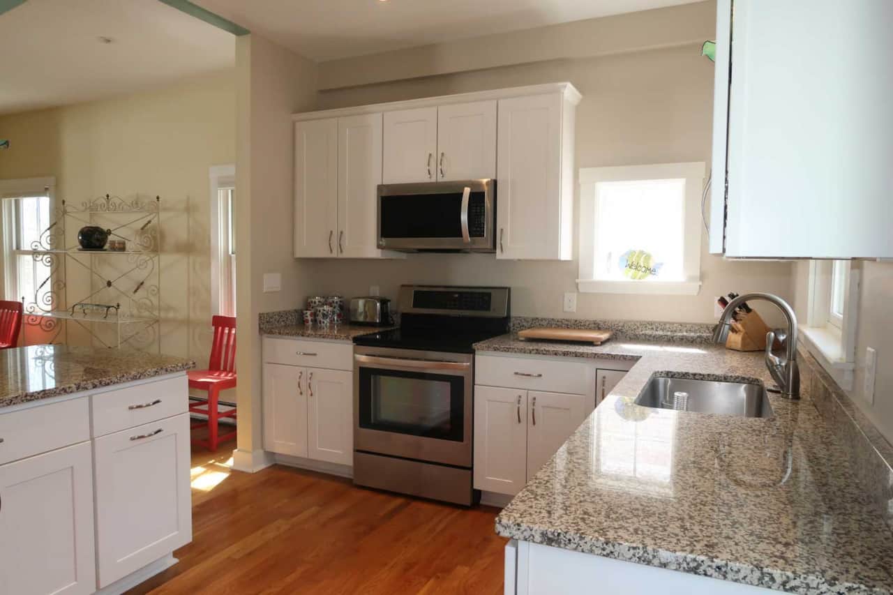 Spacious kitchen